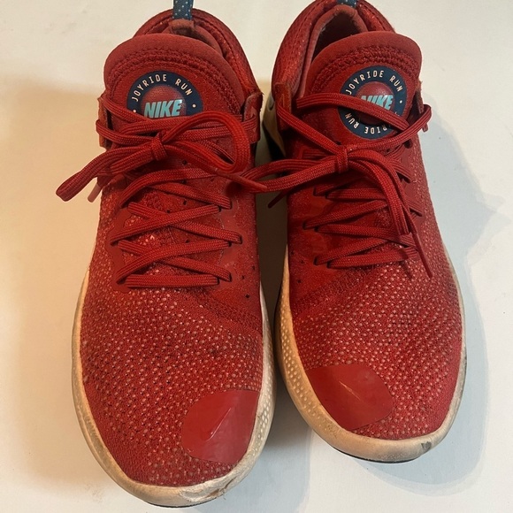 Nike Joyride Run Flyknit Cinnabar 2019 AQ2730-600 Women Sz 7 Red Mesh - Picture 4 of 9